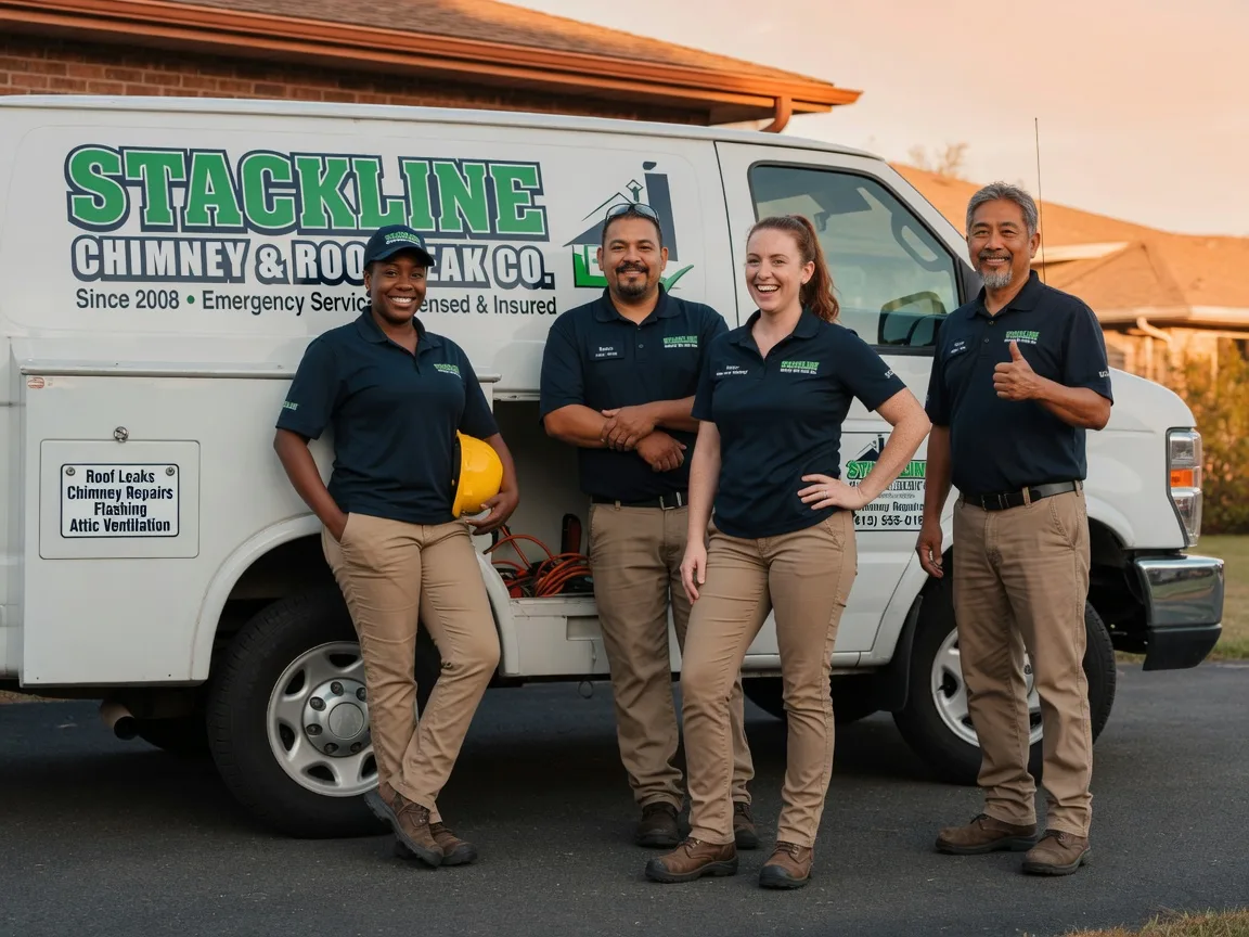 Chimney flashing repair company in Okatie, SC